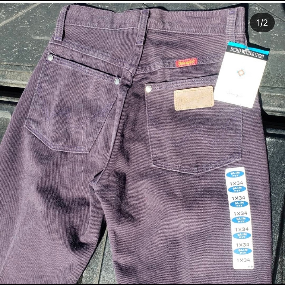 Purple Vintage Wranglers